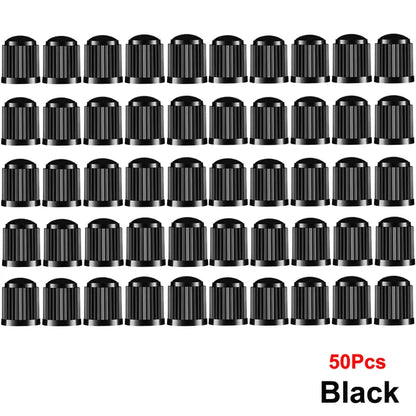 AUTCOAT-Tire Stem Valve Caps, Plastic Valve Caps, Universal Stem Covers for Cars, SUVs, Bike &amp; Bicycle, Trucks, Motorcycles 