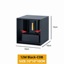 LED Wall Lamp Outdoor Waterproof IP65 Interior Wall Light Porch Garden Lights Living Room Street Corridor Stairs Lighting 24W