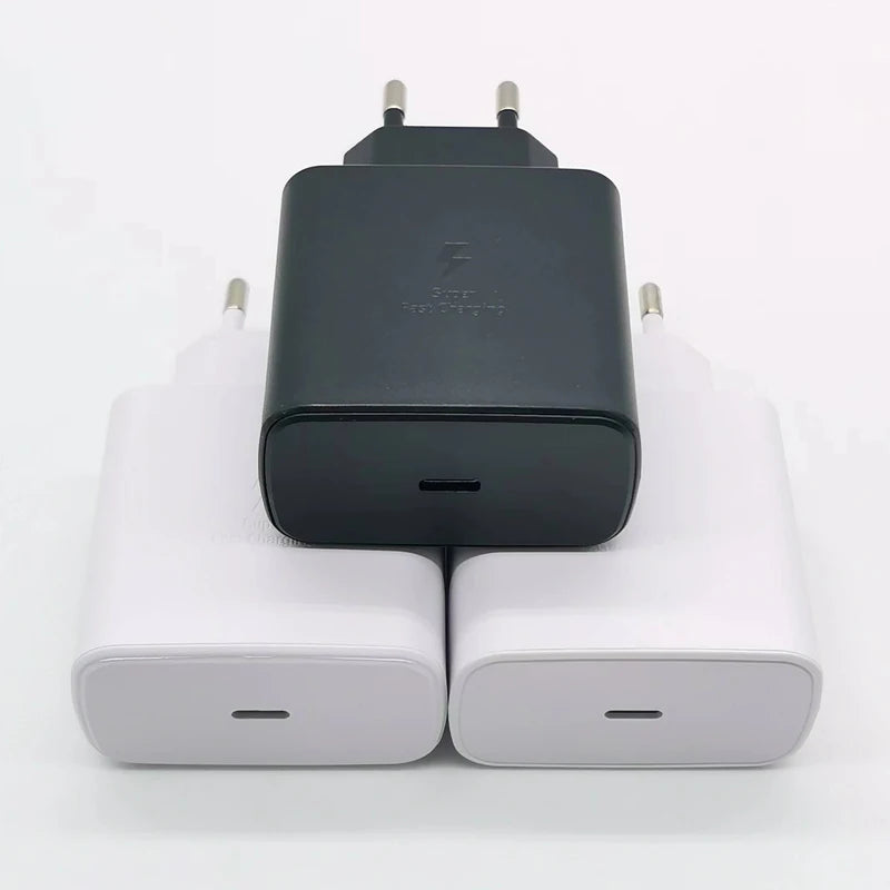 Cargador Samsung de 45 W, adaptador de carga superrápida de 1,8 M, tipo C, para Galaxy S24, S23, S22, S21, S20, Note 20, Ultra 10, Z Flip Fold 6, 5, 4, 3 y 2