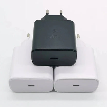 Cargador Samsung de 45 W, adaptador de carga superrápida de 1,8 M, tipo C, para Galaxy S24, S23, S22, S21, S20, Note 20, Ultra 10, Z Flip Fold 6, 5, 4, 3 y 2