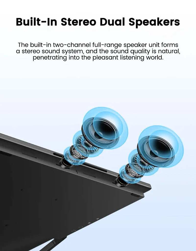 2025 15.6 Dual Screen 1920*1080P 60Hz Touch/Non-Touch Portable Monitor IPS Low Blue Light Eye Protection 360° Folding Drive-free