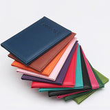 Fashion Women Men Passport Cover Pu Leather Solid color Travel ID Credit Card Passport Holder Packet Wallet Purse Bags Pouch