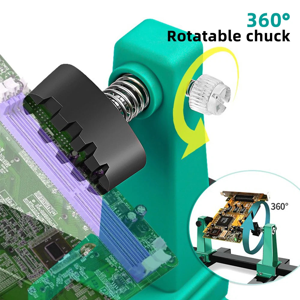 Multiple Specification Circuit Board Welding Bracket Repairing Disassembly Fixture 360° MainBoard Maintenance Holder Repair Tool