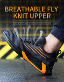 Men Work Safety Shoes Anti-puncture Working Sneakers Male Indestructible Work Shoes Men Boots Lightweight Men Shoes Safety Boots