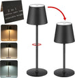 Cordless Table Lamps, USB Rechargeable Lamp, Simplicity Desk Lamp, LED Battery Operated Lamp with Touch Control