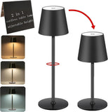 Cordless Table Lamps, USB Rechargeable Lamp, Simplicity Desk Lamp, LED Battery Operated Lamp with Touch Control