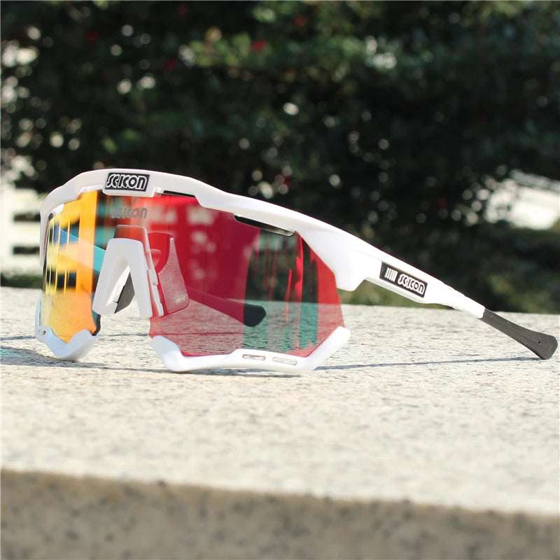 SCICON Cycling Glasses UV400 Outdoor Sports Sunglasses Men MTB Cycling Goggles Women Road Bike Eyewear