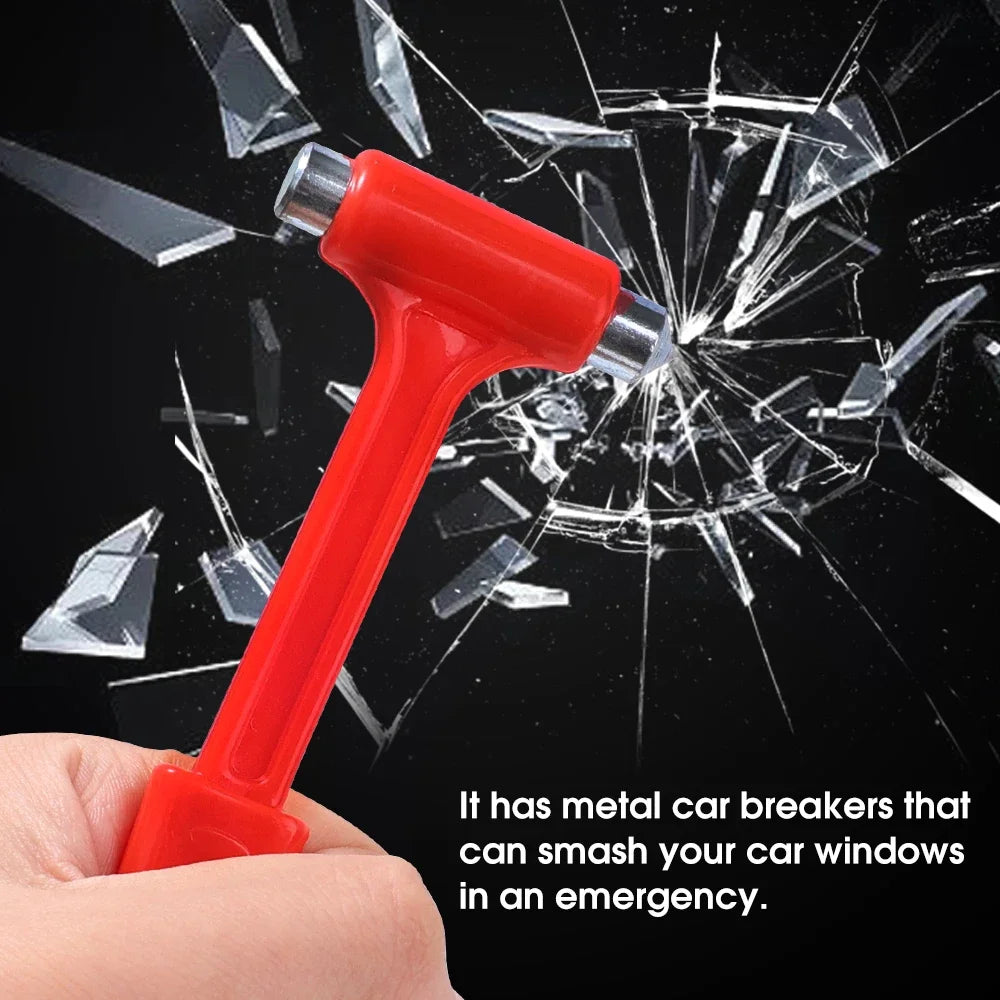 Car Buses Trucks Window Breaking Hammer Emergency Escape Safety Hammer Glass Breaker Seat Belt Cutter Tools