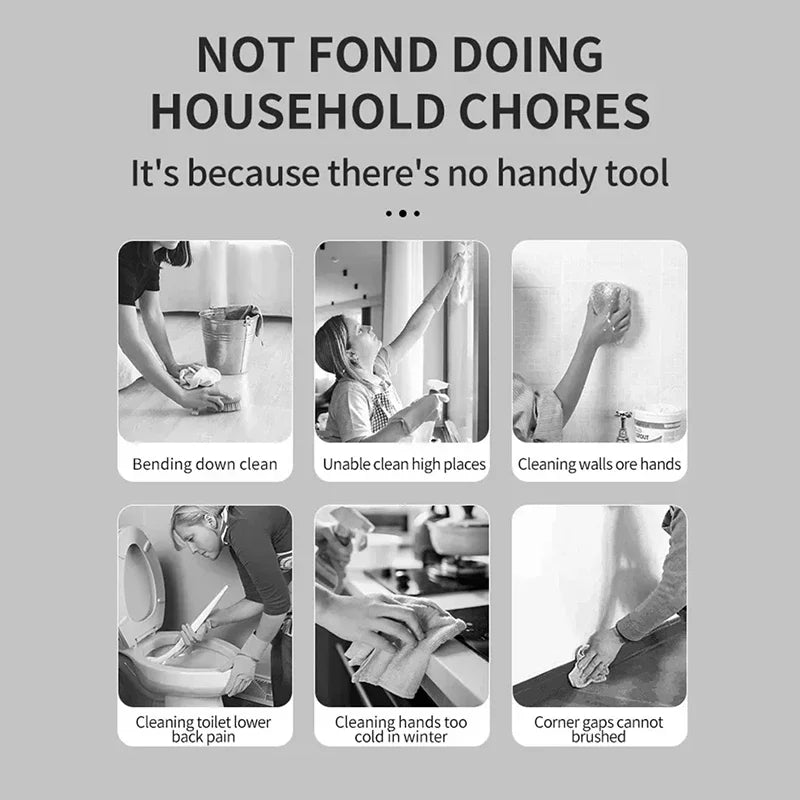 Xiaomi 6-in-1 Electric Cleaning Brush 2000mAh Cordless Electric Rotary Cleaning Brush Shower Cleaning Brush Kitchen Bathroom