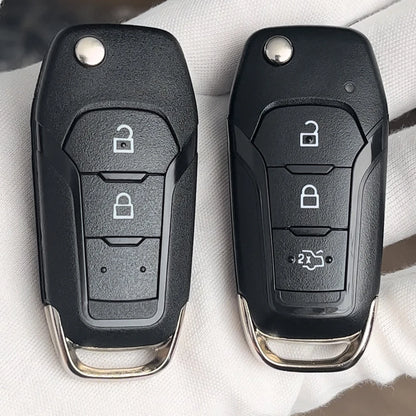 EMORPHO EB3T-15K601-BA Remote Car Key Flip Fob ID49 433Mhz For Ford F150 Ranger KA+ Mondeo V GalaxyS-Max DS7T-15K601-B