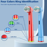 4 Pcs/Pack Kids Replacement Brush Heads For Oral B Children Electric Toothbrush Head Extra-Soft Bristles Brush Refill EB-10A