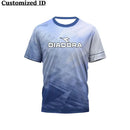 Hot Selling Fitness Short Sleeve DIADORA Badminton Sport Clothes T-shirt Comfortable Breathable Sweat Absorption Cycling Clothes
