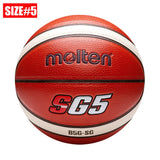 2025 Molten Basketball Official Size 7/6/5 PU Material Indoor Outdoor Men Ball Training Match Game Team Original Baloncesto