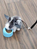 1pc Small Animal Hamster Traction Rope Strap, Hamster Flower Branch Rat Going Out Leash