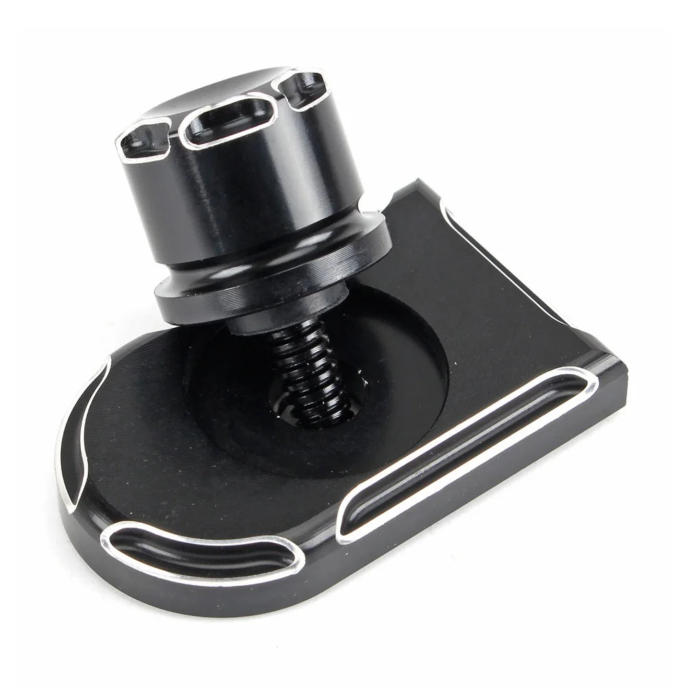 Motorcycle Universal Rear Fender Seat Screw Bolt Nut Knob Cover For Harley Sportster Fatboy Dyna Softail V-ROD Touring Tri Glide