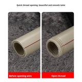 DN15 DN20 Pipe Threading Tool Hex Shank Die Internal External Threads 1/2&3/4 Water Pipes PPR PVC MPP Manganese Steel Detachable