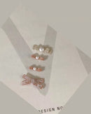 1Pc Skirt Lace Heart  3D Acrylic Mold Nail Art Decorations  DIY Design Silicone Decorated  Nail Art Templates Nails  Mold