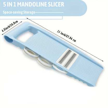 5 in 1 Multi-Functional Vegetable Chopper Onion Chopper Food Chopper Kitchen Mandoline Slicer Veggie Dicer Cutter