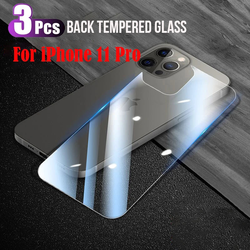 3 protectores de pantalla de vidrio templado para iPhone 15, 14, 13, 12, 11 Pro Max, Mini 15, 14 Plus, 15 ProMax