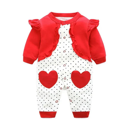 Ropa de bebé primavera 2024, ropa de algodón para niñas de 0 a 12 meses, monos de otoño para recién nacidos, monos cómodos para bebés, mamelucos para bebés niños