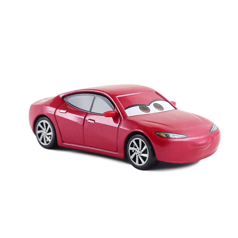 Disney Pixar Cars 3 Hibiscus 1:55 Diecast Metal Car Toy Black Storm Jackson Model Children Cars 2 Toys Boy Christmas Gifts