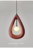 Lámpara colgante japonesa Wabi Sabi, lámpara de techo nórdica para comedor, decoración del hogar, mesa de bar, isla de cocina, lámpara colgante creativa