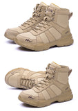 Steel Toe Shoes for Men Women Lightweight Anti-Smash Steel Toe Sneakers Indestructible Work Boots Construction Safety Shoes
