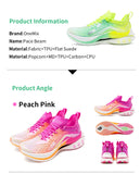 ONEMIX Trail Racing Running Shoes Cushion Breathable Mesh Stable Wearable Outdoor Carbon Plate Marathon Sport Training Sneakers