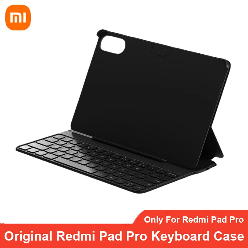 Original Redmi Pad Pro Keyboard Case For Redmi Pad Pro 12.1" Bluetooth 64-key 760H Ultra Long Standby Time Protective Cases