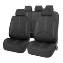 All-Season Universal 9-Piece PU Leather Car Seat Cover