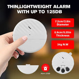 Wireless Door And Window Vibration Sensor Alarm 125dB Glass Breakage Anti-theft Sensor, Easy Install For Home Safety Protection
