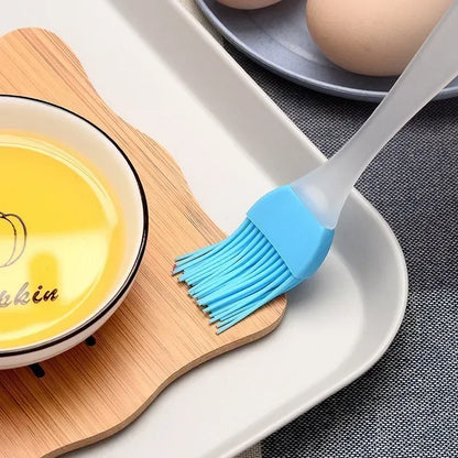 Escova de óleo de silicone para panificação, acessórios de cozinha, churrasco, bolo, pão, manteiga, panificação, diy, 1 parte