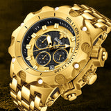 YaLaLuSi Men's Quartz Watch Dominant Design Multi Functional Practical Style Elegant Timepiece for Gentlemen