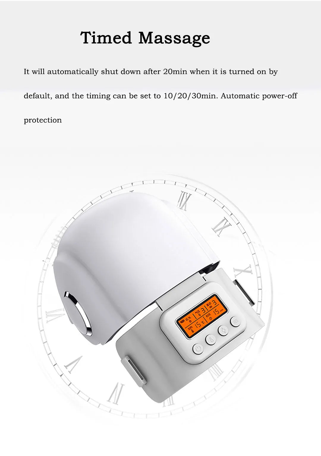 Masajeador de rodillas inteligente Youpin Pangao, masaje de presión de aire, calefacción por infrarrojos, vibración, instrumento de fisioterapia para aliviar el dolor.