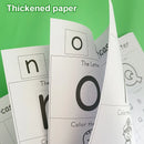 Letters A-Z Alphabet Phonics Practice Workbook Preschool Learning English Language Kindergarten Writing Coloring Book Montessori