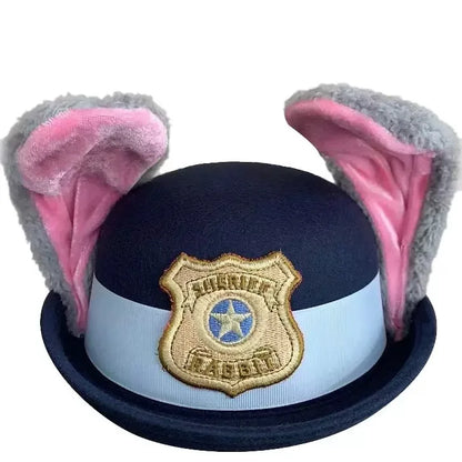 Disney Zootopia Judy Bunny Costume for Girls Dress Cosplay Carnival Party Clothes Disguise Cartoon Zoo Fantasia Outfits