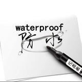 5-50Pcs Waterproof Oil-based Marker Pen Markers Black Blue Red Ink for Glass Metal Stationery Art Drawing Office School Supplies