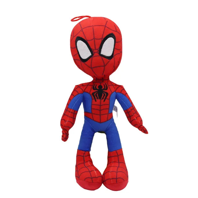Marvel Avengers Brinquedos de pelúcia infantil, bonecas do Homem-Aranha, herói de pelúcia macia, Capitão América, Homem de Ferro, presentes de Natal 27-32cm