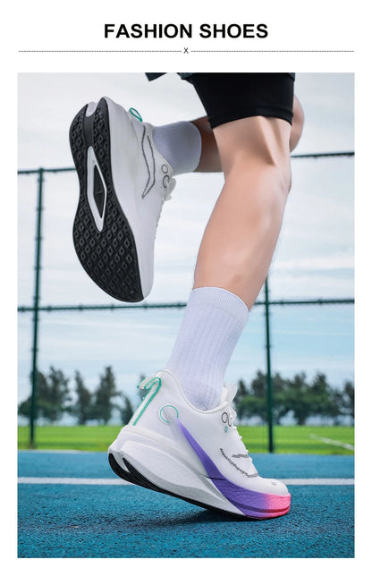 Men's Spring and Summer Soft Bottom Breathable Mesh sneaker Non-slip Wear-resistant Running Outdoor Casual Low-top Men's Shoes