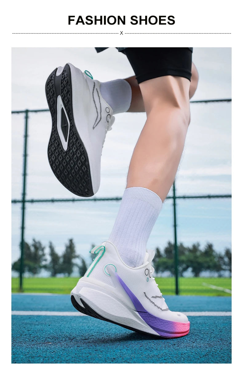 Men's Spring and Summer Soft Bottom Breathable Mesh sneaker Non-slip Wear-resistant Running Outdoor Casual Low-top Men's Shoes