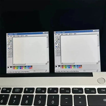 50 Sheets Vintage Computer Drawing Board Notepad Retro Style Memo Pad Square Paper for Creative Illustration and Design Pads