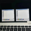 50 Sheets Vintage Computer Drawing Board Notepad Retro Style Memo Pad Square Paper for Creative Illustration and Design Pads