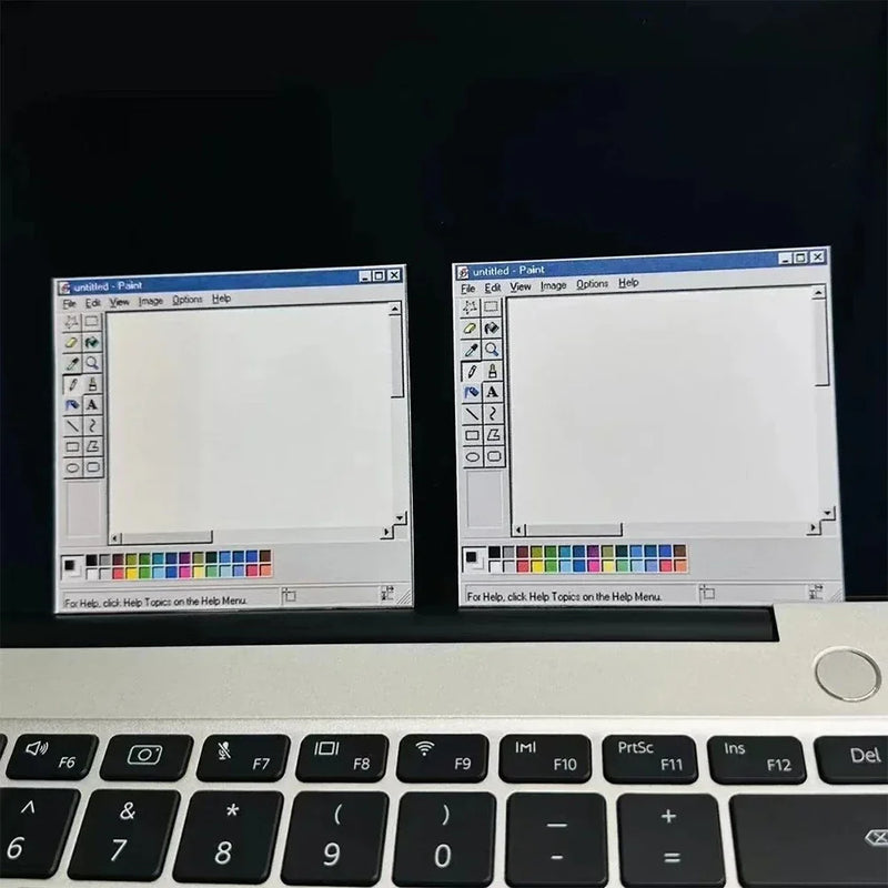 50 Sheets Vintage Computer Drawing Board Notepad Retro Style Memo Pad Square Paper for Creative Illustration and Design Pads