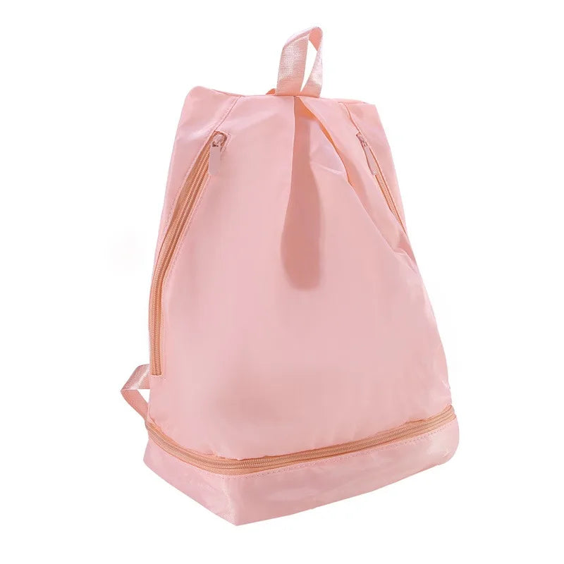 Wet Dry Separation Fitness Bag Swimming Bag Waterproof Travel Sport Bag Basketball Soccer Pouch Hiking Climbing Backpack