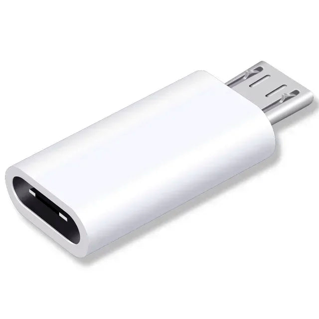 10-1Pcs Micro USB Female To Type C Male Adapter OTG Converter Micro-B To USB-C Connector Phone Charger Cable Adapter For Samsung