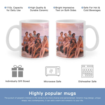 O-Outer Banks Anime Free shipping 11OZ Coffee Mug Beer Mugs Tea Milk Cup For coffee Surprised Gift