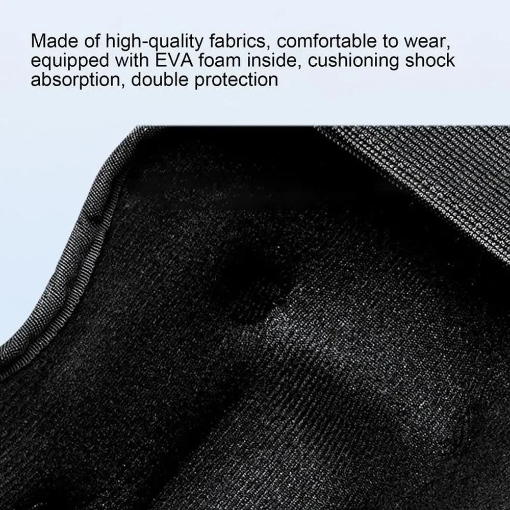 1Pair Knee Brace Elbow Protection Pads Shock Absorption Keep Warm Motorcycle Knee Elbow Pads Safety Protector for Outdoor Sports