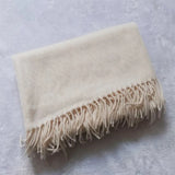 Classic Solid Colors Scarves Men Cashmere Soft Knitted Striped Scarf Long Tassel Neck Warmer Men'S Winter Scarf 2023 New