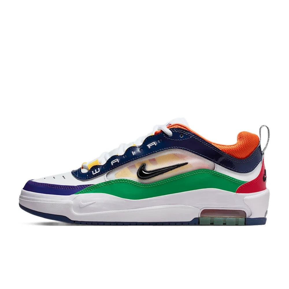 Nike Air Max Ishod SB Unisex Low-Top Skate Shoes - Stylish, Comfortable, Slip-Resistant, Durable - Green FB2393-300