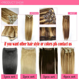 ZZHAIR 100% Brazilian Human Remy Hair Extensions 120g-200g 16"-26" U Piece Wig Clip-in Natural Straight